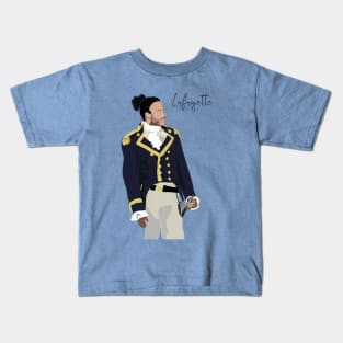 Hamilton Lafayette Daveed Diggs Kids T-Shirt